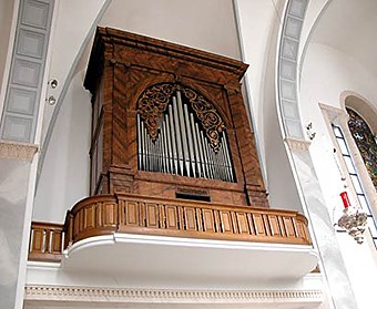 GOSSAU - Chororgel, St. Andreas, Kanton St. Gallen