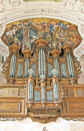 EBERSMÜNSTER - Silbermann, Abteikirche