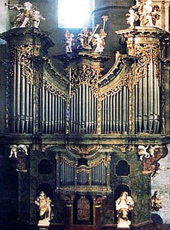 HEILIGENKREUZ - Hauptorgel, Stift, Niederösterreich