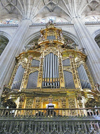 SPANIEN - SEGOVIA - Echevarria, Epitstelorgel, Kathedrale Segovia